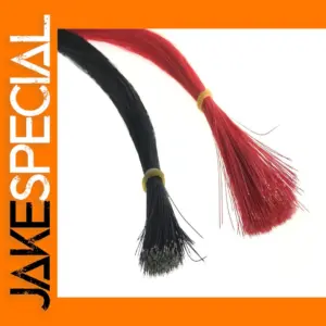 20Pcs 0.25mm Red Black LED Light Wire
