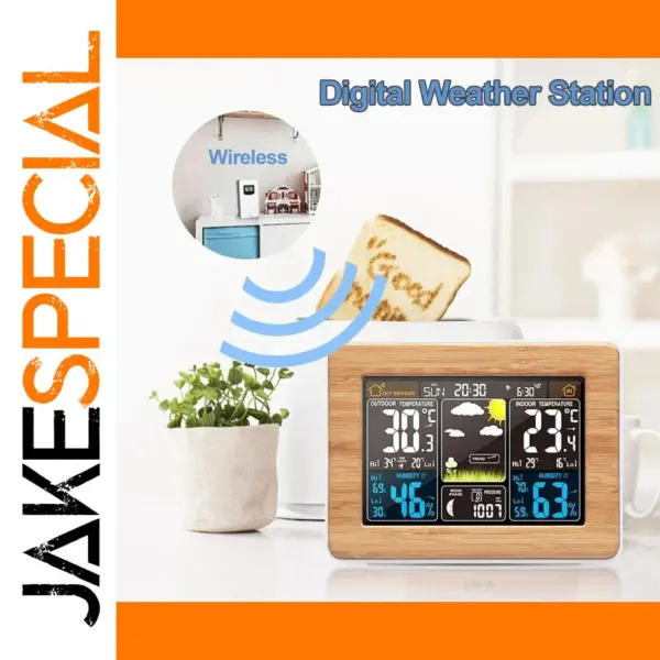 Wireless Weather Station with Alarm and Monitor