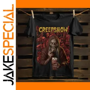 Get The Popcorn Print Cotton T-shirt