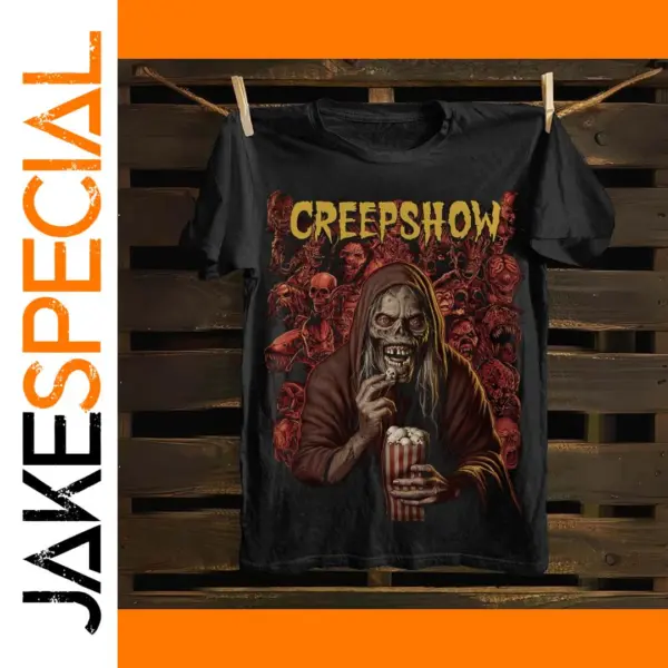 Get The Popcorn Print Cotton T-shirt