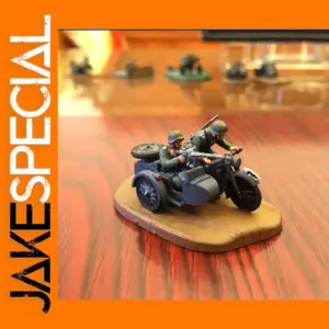 1/72 Scale German R-12 Motorcycle Model