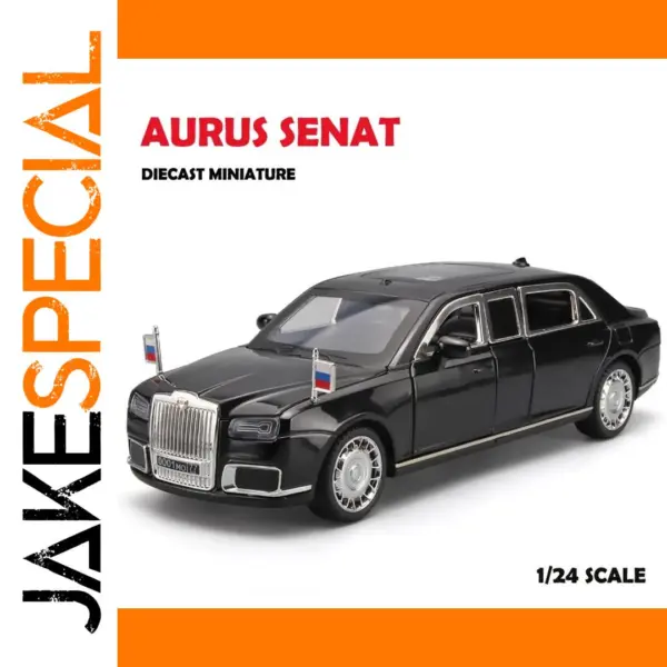 Aurus Senat 1/24 Diecast Car Model