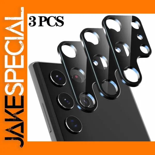 3PCS Camera Lens Protector for Samsung Phones