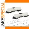 2 HO Scale Disassembled Tank Wagons