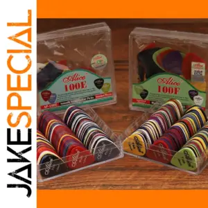 Assorted Nylon Guitar Picks Set 30/40/50 Pcs