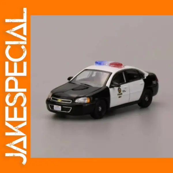 1:64 LAPD Police Impala Model Car Display