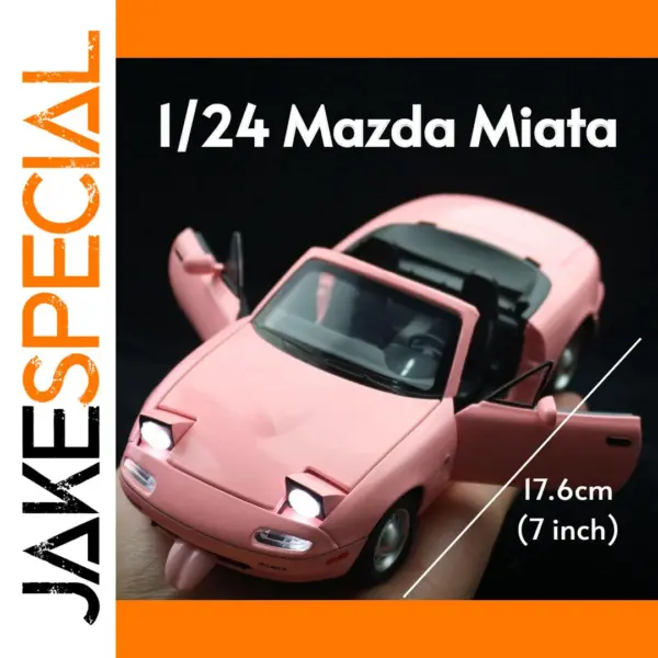 Mazda MX-5 Miata Diecast Model Car 1/24 Scale