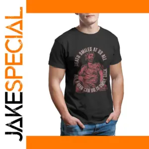 Marcus Aurelius Quote Cotton T-Shirt for Men