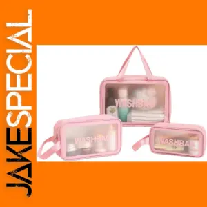 Transparent Waterproof Cosmetic Travel Bag