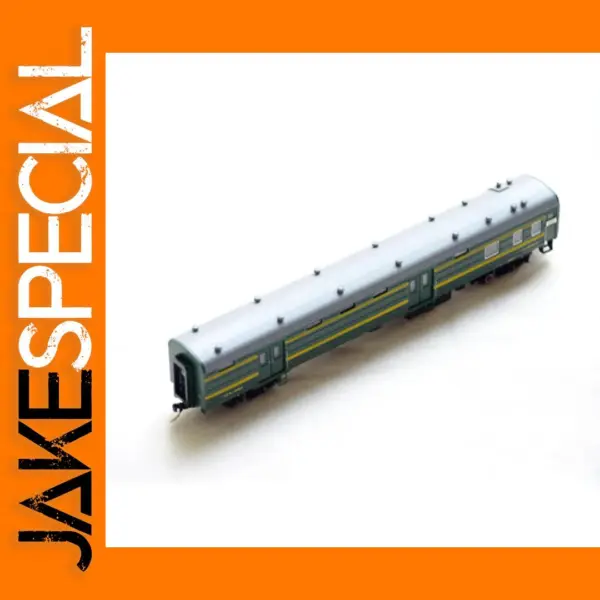 HO Scale Dragon Steam Train Baggage Car Model