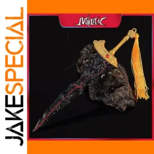 Eledns Black Blade Metal Replica Display Piece