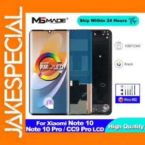 Xiaomi Note 10 AMOLED LCD Screen Replacement