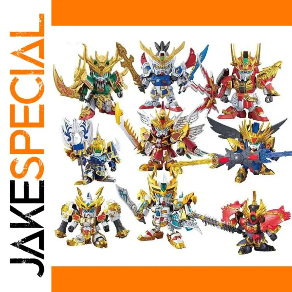 Three Kingdoms Anime Action Figures Set of 40