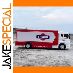 1:64 Alloy Container Trailer Toy Model