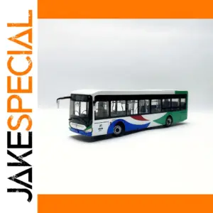 Diecast 1/43 Qingdao Alloy Bus Model Collectible Toy