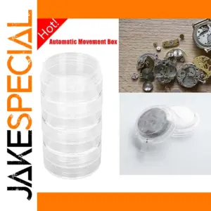 Transparent Acrylic Watch Movement Case for NH35A