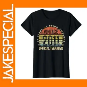 Vintage 2011 Women's 13th Birthday T-Shirt