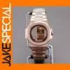 Rose Gold 40mm Watch Case for Seiko Movements