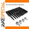 Hex Head Allen Wrench Drill Bit Set 1/4in