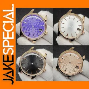 33MM Rose Gold Watch Case for NH35 NH36