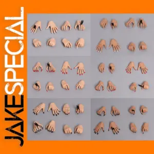 1/6 Female Hand Model with Removable Nails