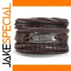 Fashion Multilayer Leather Bracelets Set