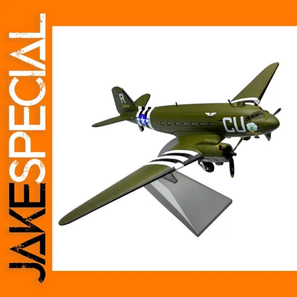 1:100 Diecast Douglas C47 Skytrain Model Aircraft