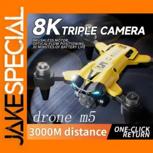 M5 Drone 8K HD Dual Camera Quadcopter
