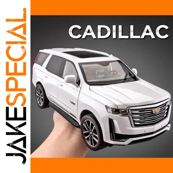 1:24 Cadillac Escalade Diecast Model with Lights