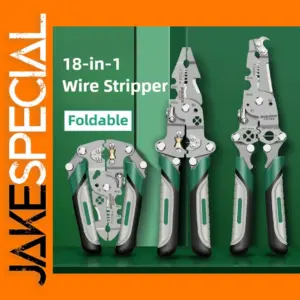 Multifunctional Wire Crimping and Stripping Pliers