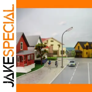 HO Scale 1:87 Metal Street Light Set