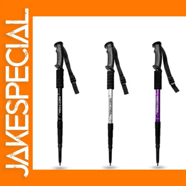 Aluminium Alloy Telescopic Hiking Pole 51-110cm