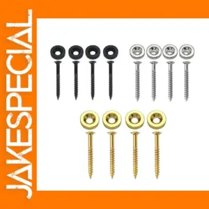 4Pcs Electric Guitar Neck Mounting Ferrules Set