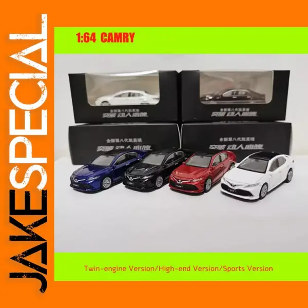 1:64 Scale Toyota Camry Diecast Model Car