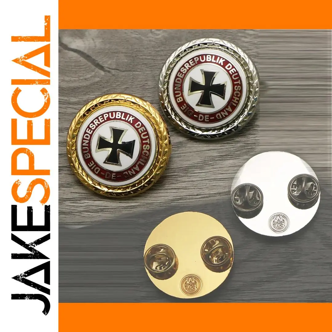 Retro German Cross Eagle Brooch Pin Gift 1 Retro German Cross Eagle Brooch Pin Gift