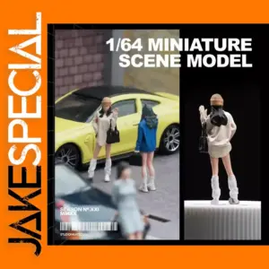 1:64 Scale Resin Miniature Girls Action Figures