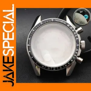 39.7mm Men's Watch Case with Sapphire Glass
