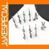 Anime Lapel Brooch Demon Slayer Fashion Accessory