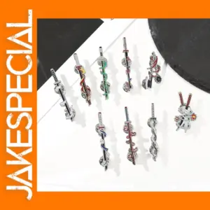 Anime Lapel Brooch Demon Slayer Fashion Accessory