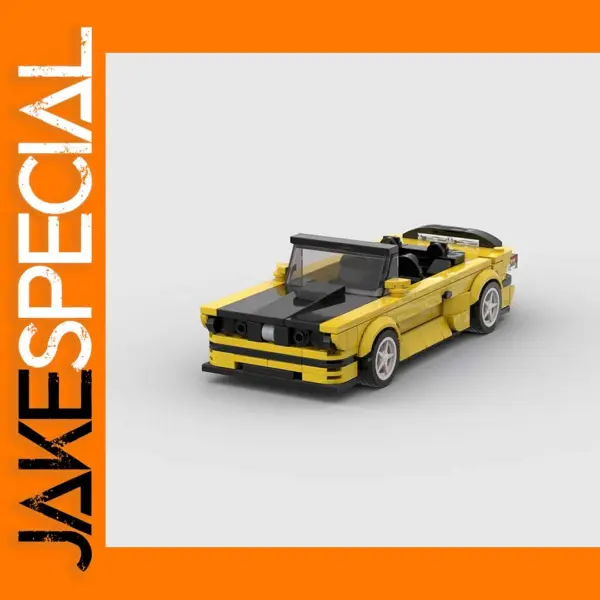 Supercar Racing M3 E30 Building Blocks Set