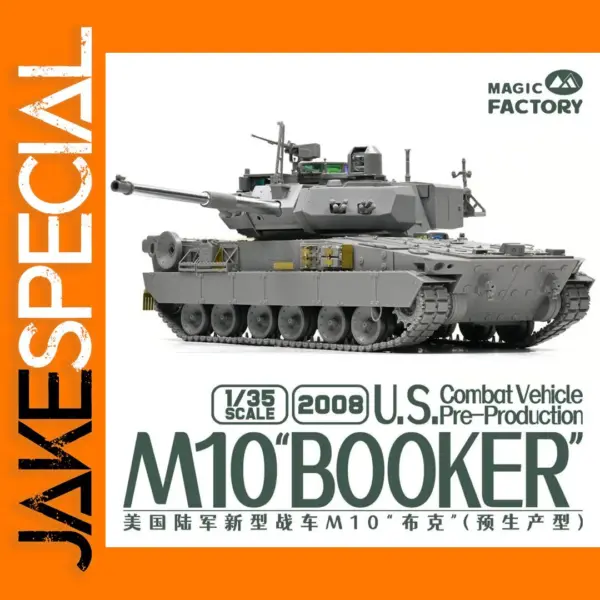 1/35 Scale M10 Booker Combat Vehicle Model Kit