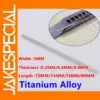 Titanium Alloy Acoustic Guitar Nut Spacer Set