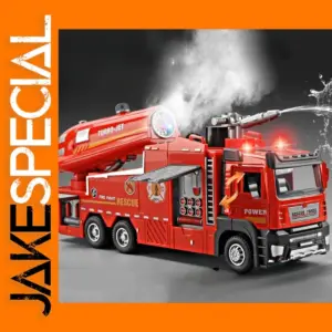 1:32 Diecast Fire Engine Model with Sound Light