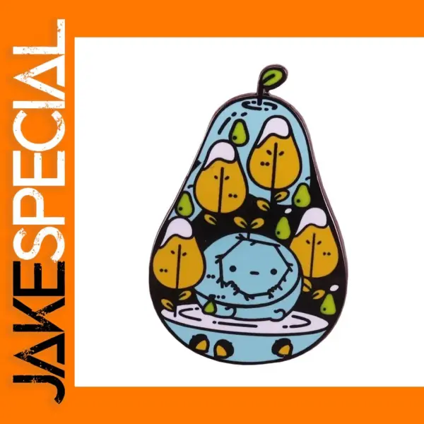 Colorful Pear Pin Badge Brooch Accessory