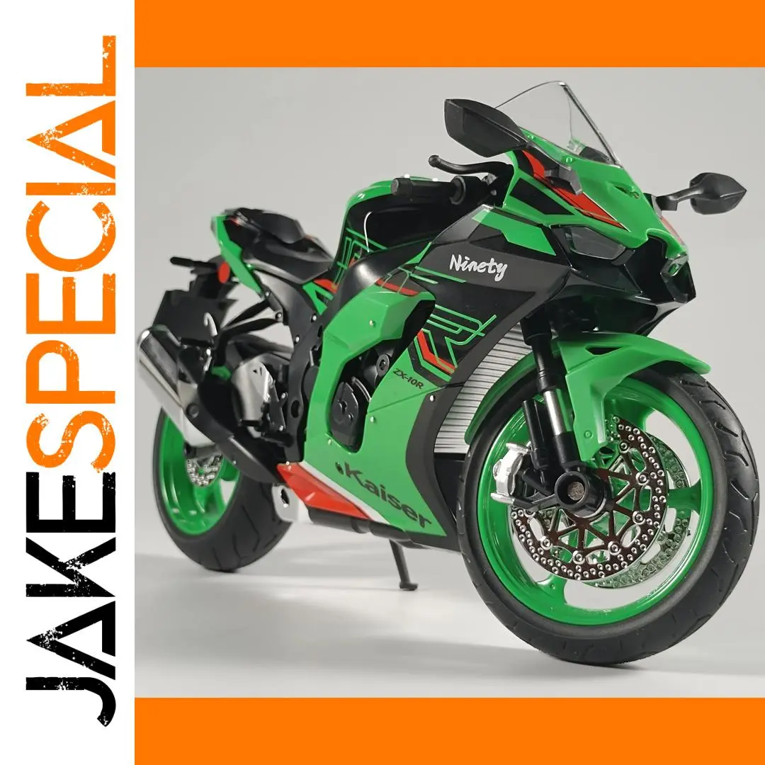Kawasaki Ninja ZX-10R Diecast Model Motorcycle 1 Kawasaki Ninja ZX-10R Diecast Model Motorcycle