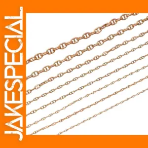 Copper Railing Chain for RC Boats 300mm