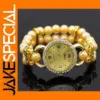 Rhinestone Women's Quartz Bracelet Watch