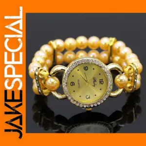 Rhinestone Women's Quartz Bracelet Watch
