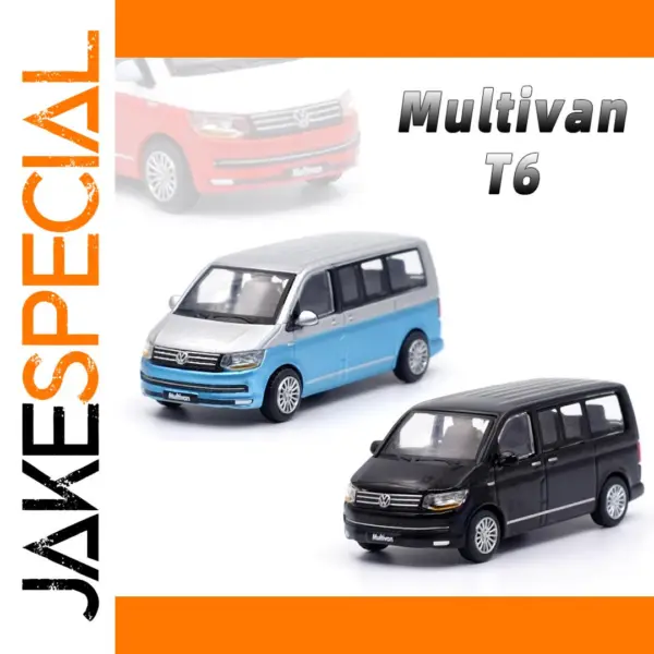 JKM 1/64 Multivan T6 Diecast Model Car