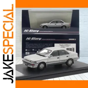 COROLLA Sedan GT 1987 Model Car 1/43 Resin Diecast